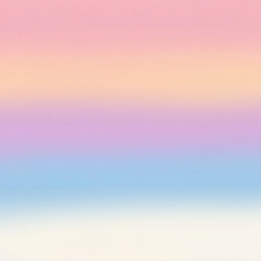 Dusk Strata Field | Dreamy Gradient Printable Wall Art Print by Halcyon Skies — print preview