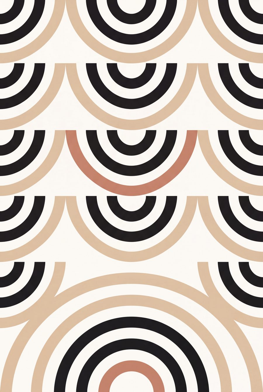 Slowtide & Stonefall — 3 Abstract Minimal Bedroom Prints by Form & Field — print preview