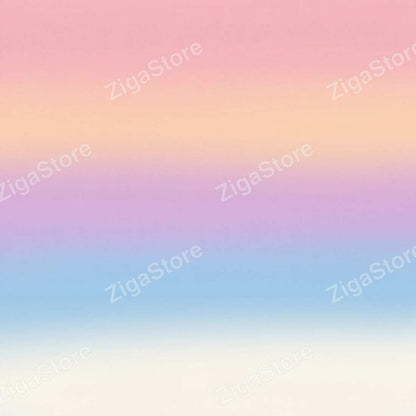 Dusk Strata Field | Dreamy Gradient Printable Wall Art Print by Halcyon Skies — print preview (watermarked)