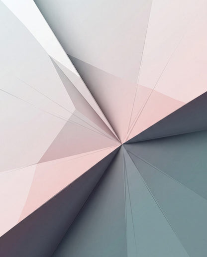 Creaseline Meridian | 3-Piece Geometric Paper Gallery Wall Set by Origami Sky — print preview