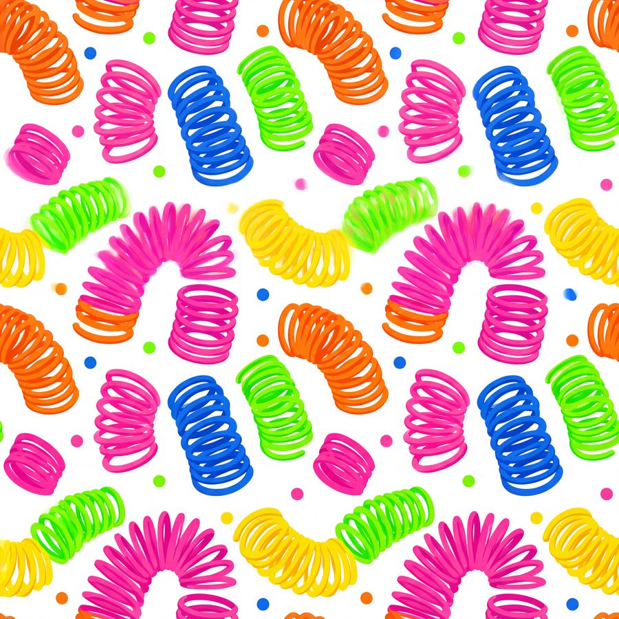 Spring Shower | Dopamine Bright Printable Wall Art Print by Citrus & Stone — print preview