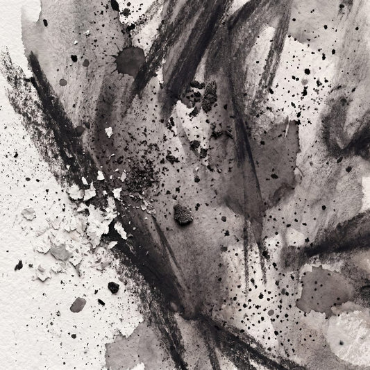 Tooth & Grain | Charcoal Abstract Printable Wall Art Print by Ember & Ash — print preview