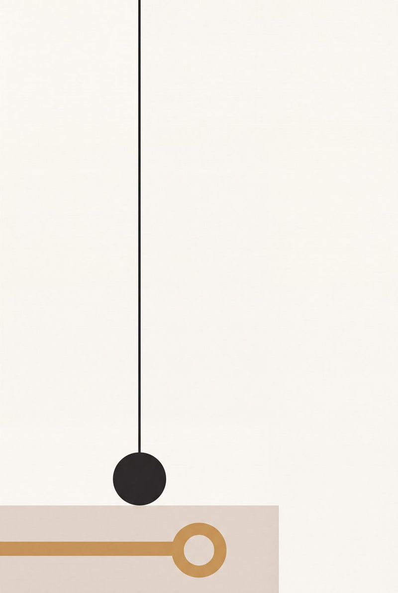 Stillpoint Studies — Abstract Minimalist Gallery Wall Set of 3 by Form & Field — print preview shown framed at true scale in an illustrated room preview