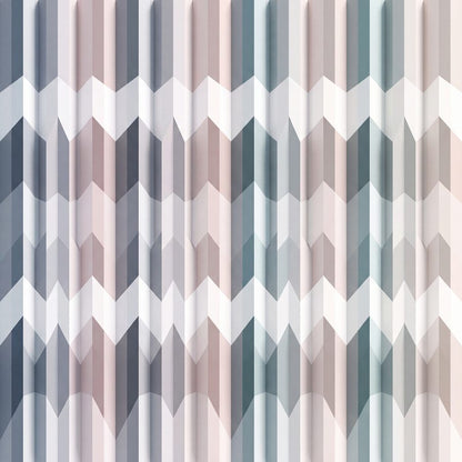 Pleatfield Cadence | Geometric Paper Printable Wall Art Print by Origami Sky — print preview