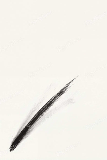 Launch Vector | Charcoal Abstract Printable Wall Art Print by Ember & Ash — print preview (watermarked)