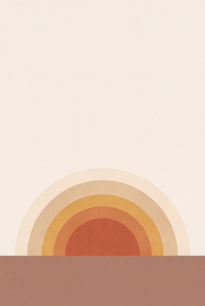 Desert Terracotta Gallery Wall Set | 2 Printable Boho Prints by Dune & Clay — print preview