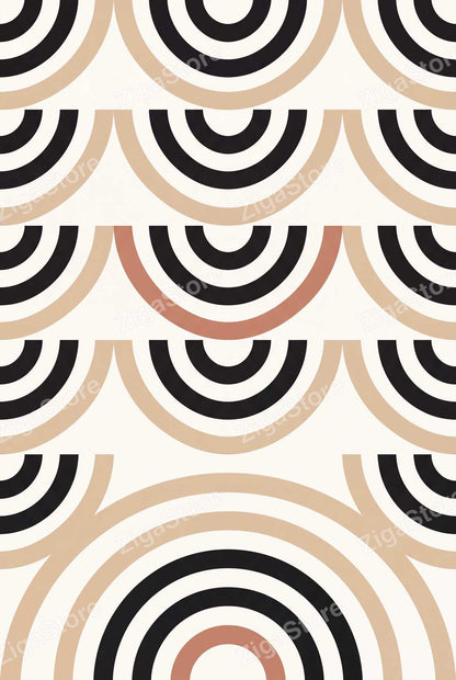 Slowtide & Stonefall — 3 Abstract Minimal Bedroom Prints by Form & Field — print preview (watermarked)