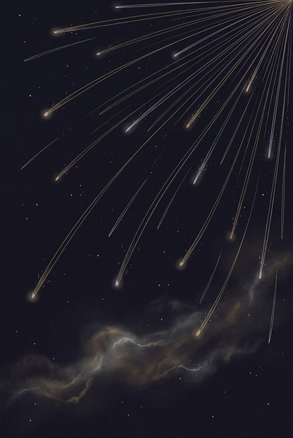 Brasswork Heavens — Dark Celestial 3-Piece Printable Wall Art Set by Nocturne Press — print preview