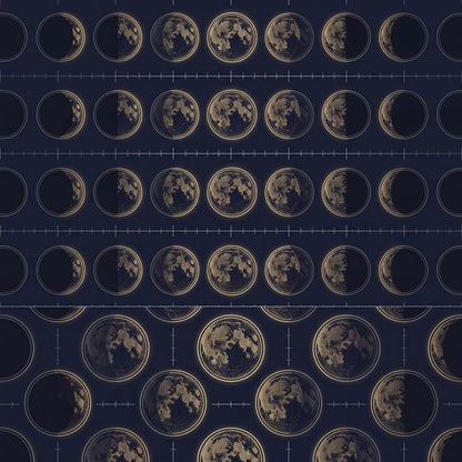 Meridian & Ember Dark Celestial Gallery Wall Set | 3 Prints by Nocturne Press — print preview