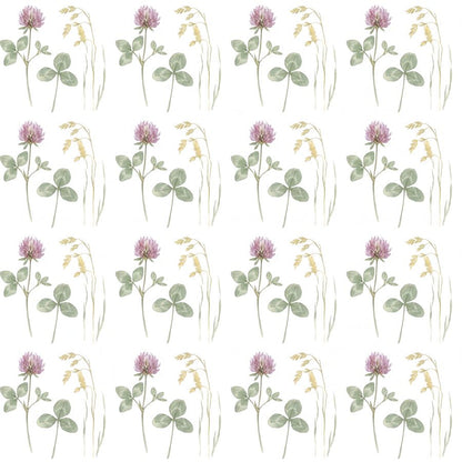 Harebell & Wild-Lace Pressings | 3 Pressed Botanical Nursery Prints by Pressed Petal — print preview