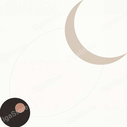 Slowtide & Stonefall — 3 Abstract Minimal Bedroom Prints by Form & Field — print preview (watermarked)