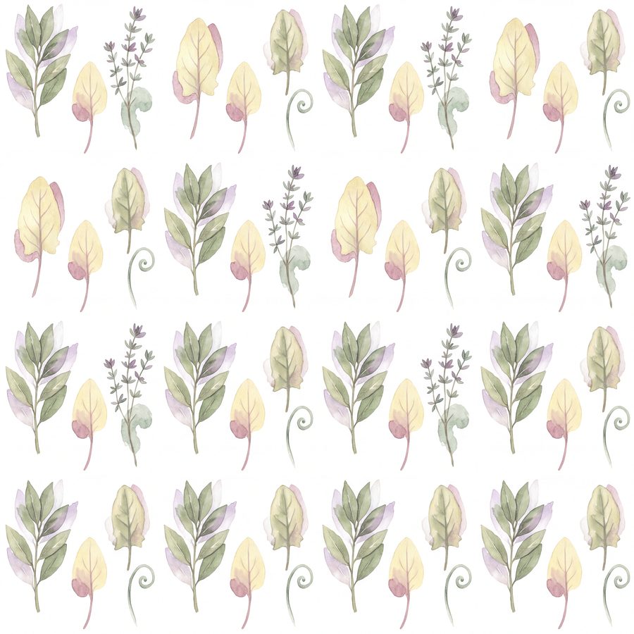 Fennel Hollow Pressings — Pressed Botanical 3-Print Kitchen Set by Pressed Petal — print preview