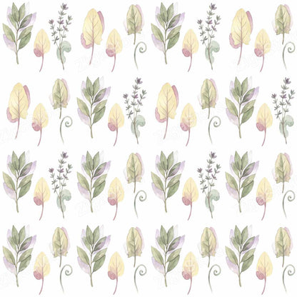 Fennel Hollow Pressings — Pressed Botanical 3-Print Kitchen Set by Pressed Petal — print preview (watermarked)
