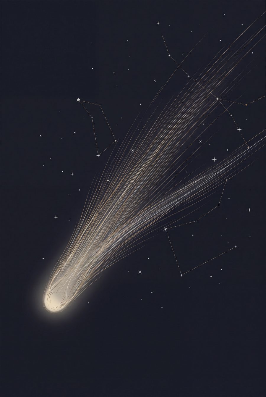 Meridian & Ember Dark Celestial Gallery Wall Set | 3 Prints by Nocturne Press — print preview