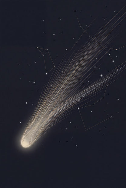 Meridian & Ember Dark Celestial Gallery Wall Set | 3 Prints by Nocturne Press — print preview